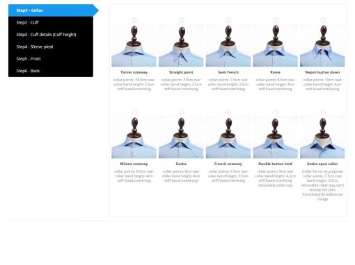 커스텀셔츠 주문시스템 – WordPress